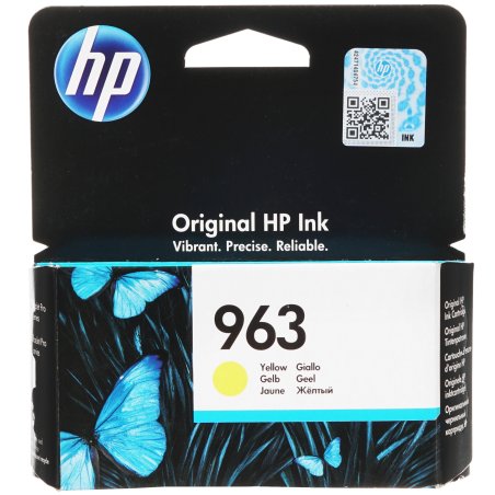 Картридж струйный HP 963 3JA25AE желтый (700 стр) для HP OfficeJet Pro 901x/902x