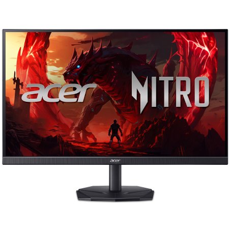 Монитор 23.8" Acer Nitro KG241YX3bip VA 1920x1080, 200 Гц, 2 мс, 16:9, 300 кд/м², HDMI 2.0, DP 1.2, HDR10, FreeSync Premium, черный