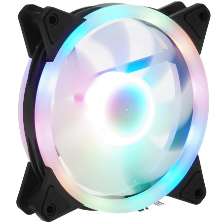 Вентилятор для корпуса Bloody BD-CF120ARGb4 ARGb черный, 120 мм, 1600 об/мин, 26 дБ, 4 pin