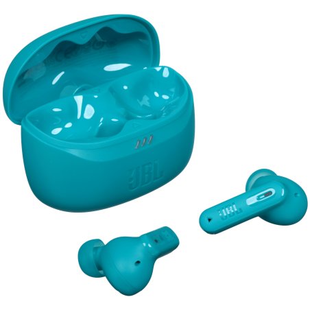Гарнитура внутриканальные JBL Tune Beam бирюзовый беспроводные bluetooth в ушной раковине
