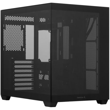 Компьютерный корпус Deepcool CG530 черный без БП ATX 2x120мм 2x140мм 2xUSB 2.0 1xUSB 3.0 audio bott PSU