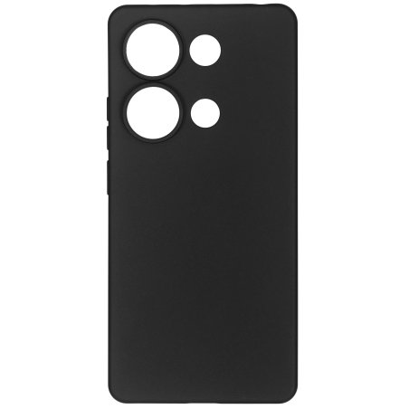 Чехол (клип-кейс) BoraSCO для Xiaomi Redmi Note 14 Pro 4G Silicone Case черный (74848)