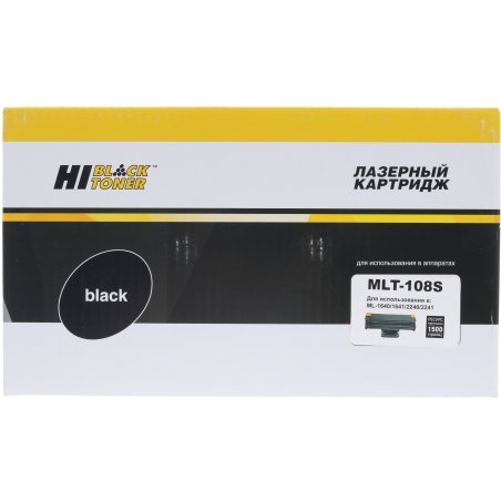 Картридж Samsung ML1640/1641/2240/2241Black (Hi-Black) MLT-108S, 1,5К