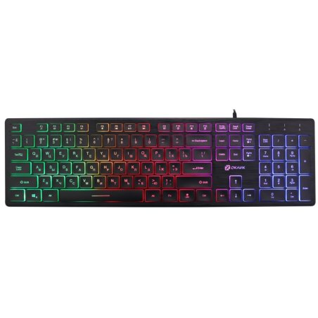 Клавиатура проводная Oklick 550ML, USB, черный