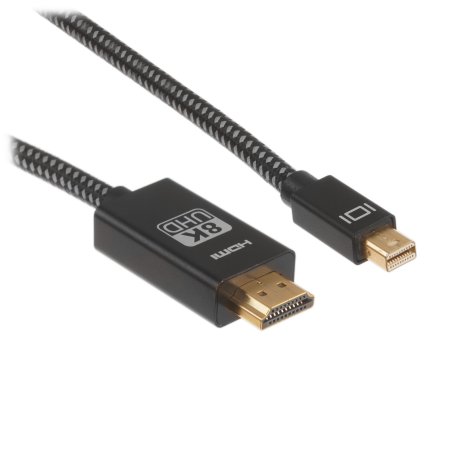 Переключатель-разветвитель Telecom miniDP-M --> HDMI-M 1.8m, 8K@60Hz, медь,Telecom TA582-1.8M