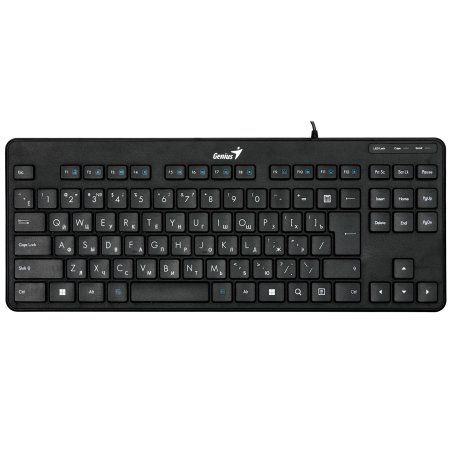 Клавиатура проводная Genius LuxeMate 110, USB, черный