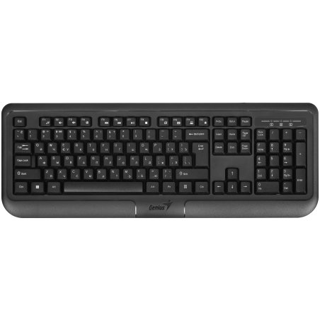 Клавиатура проводная Genius keyboard KB-118 II,RU,USB, черный
