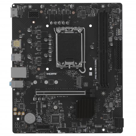 Материнская плата MSI PRO B760M-A DDR4 II, LGA1700, Intel B760, 4xDDR4, 4xSATA, 2xM.2, 1xPCIe 4.0 x16, DisplayPort, HDMI, 1x2.5Gb LAN, 3x3.5 мм, 7.1, microATX