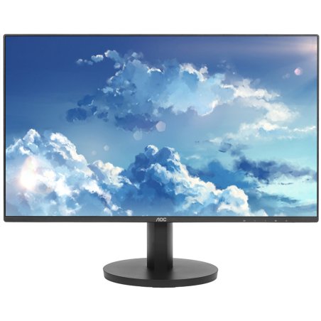 Монитор 23.8" AOC 24B3CA2, IPS, 1920x1080, 100 Гц, 4 мс, 16:9, 250 кд/м², 1xHDMI, 1xUSB-C, 2xUSB-B, 2x3 Вт, черный