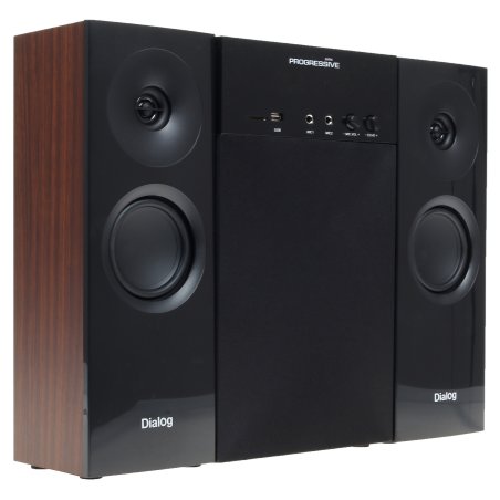Колонки Dialog Progressive AP-100016 ВтBluetooth коричневый