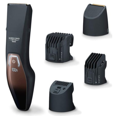 Триммер Beurer HR4000 черный (насадок в компл:4шт)