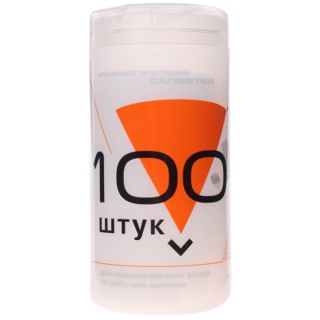 Чистящие средства Konoos KBU-100 Салфетки для комп. техники в банке, 100 шт.