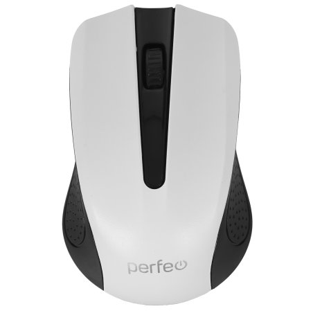 Мышь беспроводная оптическая Perfeo "TARGET", 3 кн, DPI 1000, USB, белый PF_A4773