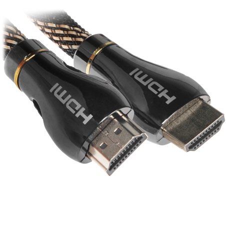 Кабель Cablexpert HDMI CCP-HDMI8К-1.5M, 19M/19M, v2.1, 8К, медь, позол.разъемы, экран, оплетка, 1.5м, черный, пакет