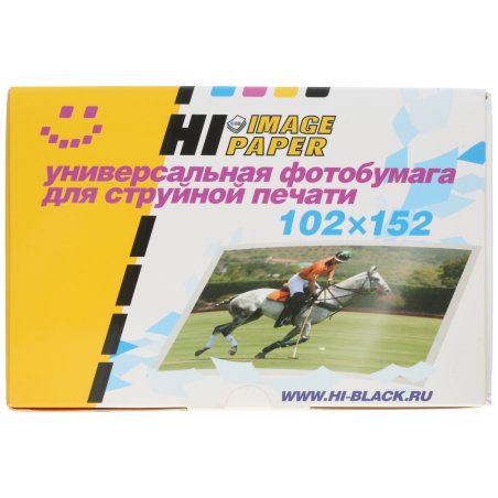 Фотобумага глянцевая односторонняя (Hi-image paper) 102х152, 210 г/м, 500 л.