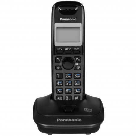 Телефон беспроводной (DECT) Panasonic KX-TG2521RUT (титан) АОН, Caller ID,спикерфон,голосовой АОН,полифония,цифровой автоответчик