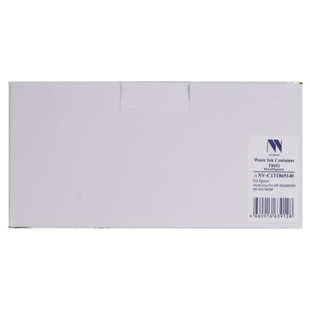 Картридж струйный NVPrint T8651 (NV-C13T865140) Black для Epson WorkForce Pro WF-M5690DWF, WF-M5190DW (10 000 стр)
