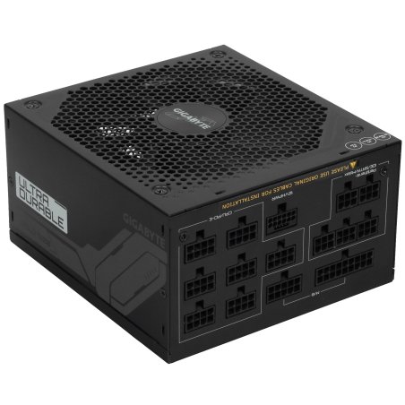 Блок питания Gigabyte GP-UD1000GM PG5 RTL, 1000Вт, 80 PLUS Gold, 120мм, модульный, черный