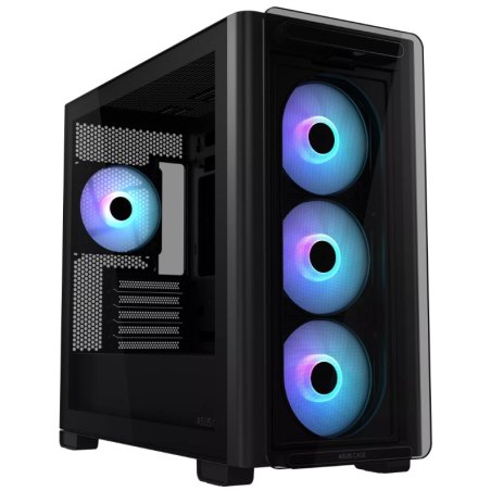 Компьютерный корпус ASUS A23 PLUS TG ARGb черный