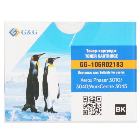 Картридж лазерный GALAGRAND GG-106R02183 черный (2300 стр) для Xerox Phaser 3045, Xerox WorkCentre 3045