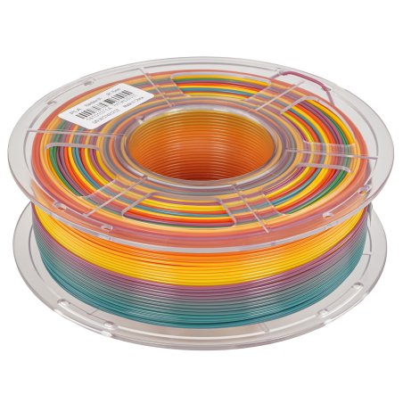 Филамент NVPrint PLA Rainbow 01 для 3D печати диаметр 1.75мм  длина 330 метров  масса 1 кг