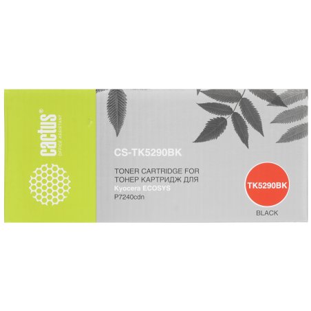 Картридж лазерный Cactus CS-TK5290BK черный (17000 стр.) для Kyocera ECOSYS P7240cdn