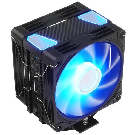 Кулер для процессора Bloody BD-AC230-ARGb1 ARGb черный, 120 мм, алюминий/медь, 1600 об/мин, 32 дБ, 4 pin, 230 Вт, 154 мм