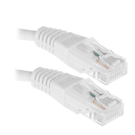 Патч-корд Lanmaster UTP TWT-45-45-5.0-WH вилка RJ-45-вилка RJ-45 кат.5е 5м белый ПВХ (уп.:1шт)