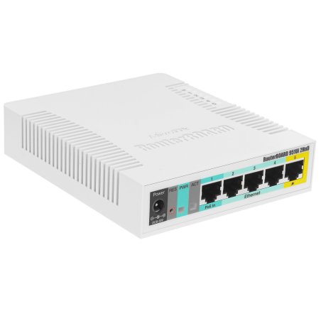 Роутер беспроводной MikroTik RB951UI-2HND N300 10/100BASE-TX белый