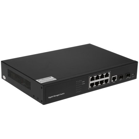 Коммутатор Cudy GS2008S2 (L2) 8x1Gbит/с 2SFP управляемый