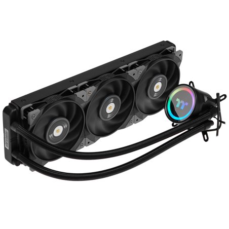 Система жидкостного охлаждения Thermaltake Toughliquid 360 Ex Pro ARGB Soc-AM5/AM4/1151/1200/1700 черный 4-pin 22.6dB Al+Cu Ret (CL-W400-PL12BL-A)