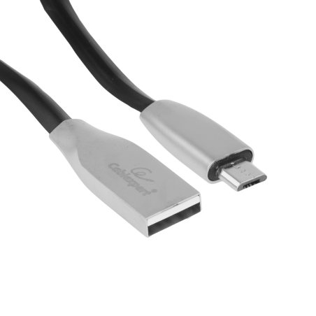 Кабель USB2.0 Cablexpert CC-G-mUSB01Bk-1M, AM/microB, серия Gold, длина 1м, черный, блистер