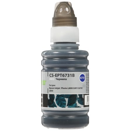 Чернила Cactus CS-EPT6731B черный100мл для Epson L800/L810/L850/L1800
