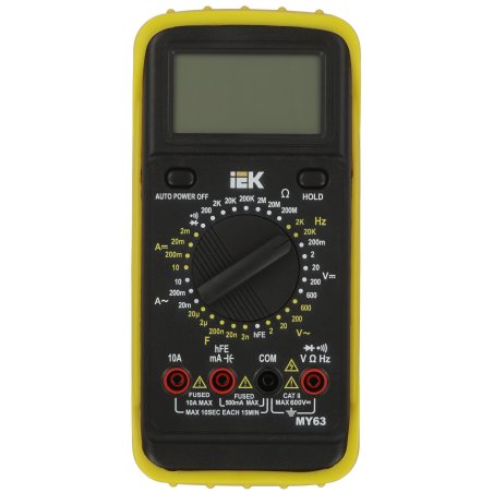 Мультиметр Iek TMD-5S-063 цифровойProfessional MY63 IEK