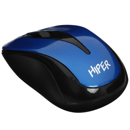 Мышь беспроводная HIPER HOMW-062 синий, 1000 dpi, радиоканал, USB, кнопки - 3