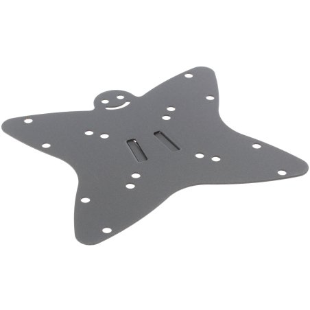 Кронштейн для телевизора Holder LCDS-5049 металлик 19"-32" макс.30кг настенный фиксированный