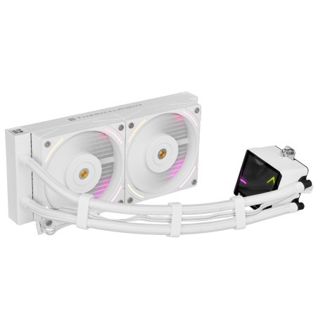 Система водяного охлаждения Thermalright Frozen Vision 360 V2 ARGb Soc-AM5/AM4/1200/1700/1851 черный 4-pin 28dB Al LCD Ret (F-VISION-360-BL-ARGb-V2)