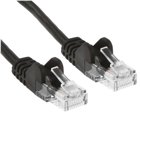 Патч-корд литой AOpen ANP511 7.5M BK UTP кат.5е 7,5м черный