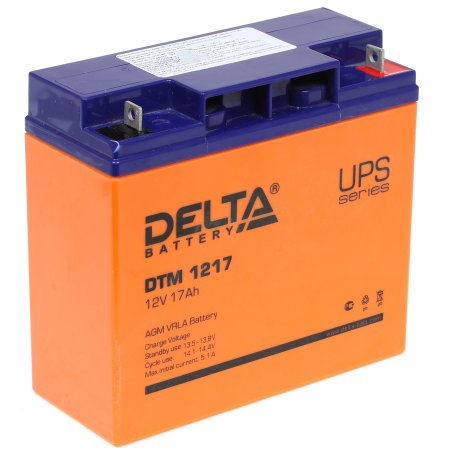 Батарея Delta DTM 1217 (12V, 17Ah)