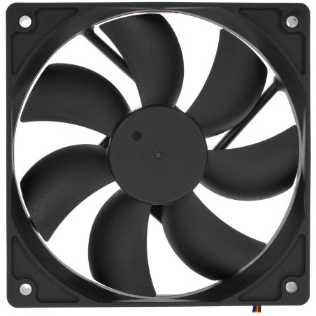 Вентилятор для корпуса Gembird D50SM-12AS черный 50мм 4500rpm 24db 3-pin 827