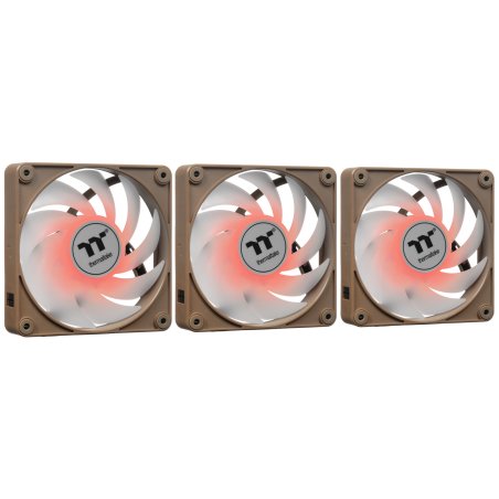 Комплект вентиляторов для корпуса Thermaltake CT120 EX ARGb Sync (3 шт.) голубой, 120 мм, 2000 об/мин, 28.5 дБ, 4 pin