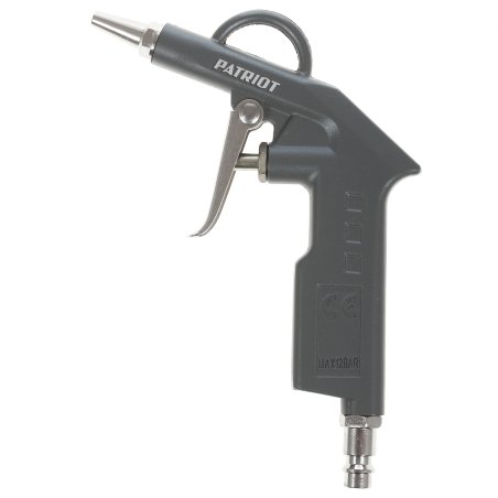 Пистолет продувочный PATRIOT GH 60A10бар 400л/мин длина сопла25мм быстросъем