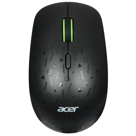 Мышь беспроводная Acer OMR307 черный, 1600 dpi, радиоканал, USB, кнопки - 4