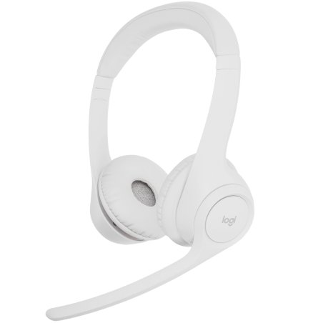 Гарнитура беспроводная LOGITECH Zone 300 белый (BT, USB, кабель 1м) (981-001418)