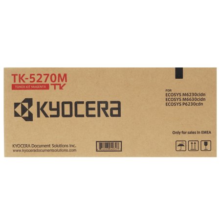 Картридж лазерный Kyocera TK-5270M (1T02TVBNL0) пурпурный для M6230cidn/M6630cidn/P6230cdn 6000 стр