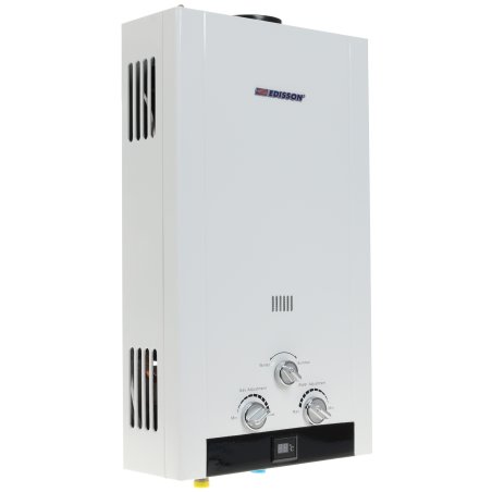 Водонагреватель газовый Edisson HEAT H 20 D 10 л/мин с электророзжигом