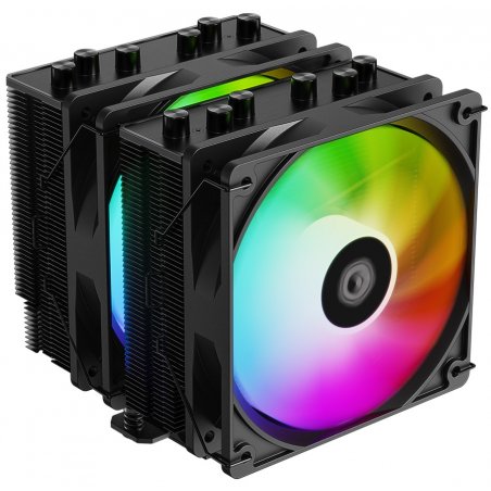 Кулер ID-COOLING SE-206-XT черный 120мм алюминий/медь 1800rpm 35db 4-pin 250W 156мм