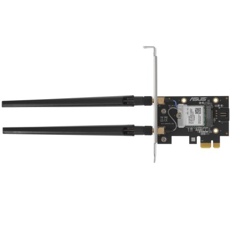 Сетевой адаптер Wi-Fi + Bluetooth Asus PCE-BE92BT BE9400 PCI Express (ант.внеш.несъем.) 2ант.