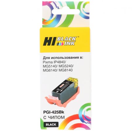 Картридж Canon PIXMA iP4840/MG5140/MG6140 (Hi-Black) PGI-425PGBK, BK