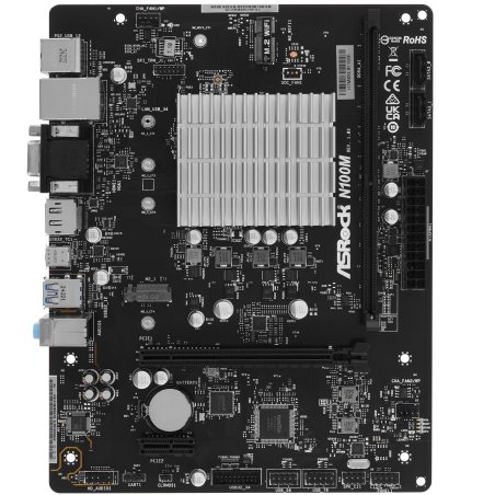 Материнская плата ASRock A520M-HVS, AM4, AMD A520, 2xDDR4, 4xSATA, 1xM.2, 1xPCIe 3.0 x16, 1xPCIe 3.0 x1, 1xHDMI, 1xVGA, 1x 1Gb LAN, 3x3.5 мм, 7.1, mATX